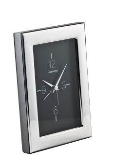 Sambonet Frames More versilbert Uhr 9x13 cm 
