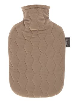 Fashy Wärmflasche 2,0l Bezug gesteppt beige 