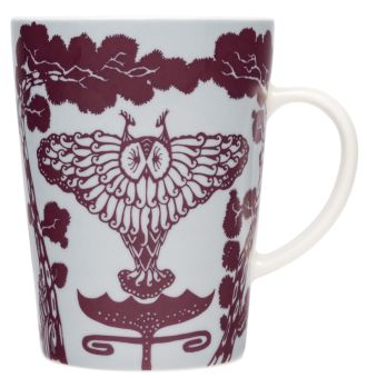 iittala Taika Uni cherry Becher mit Henkel 0,4L im GK 