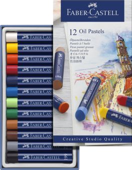 Faber-Castell Ölpastellkreide Studio Quality 12er Etui 