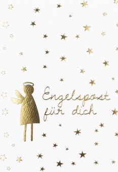 Räder Weihnachtskarte Engelspost 