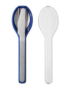 Mepal Besteckset Ellipse 3-tlg. Vivid Blue 
