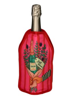 Gift Company Froid Kühlmanschette Motiv: Statt Blumen hot pink 