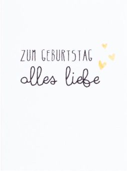 Räder Minikarte Zum Geburtstag Alles Liebe 