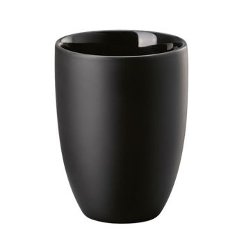 Rosenthal the mug+ Becher Doppelwandig Delicate Black 
