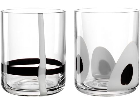 Leonardo 2 Becher sort. BANDA NERA 