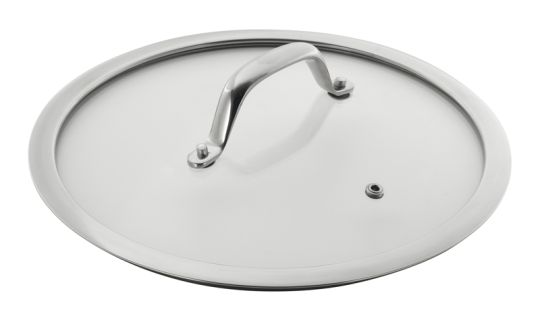 Kuhn Rikon Glasdeckel mit Edelstahlgriff 28 cm 