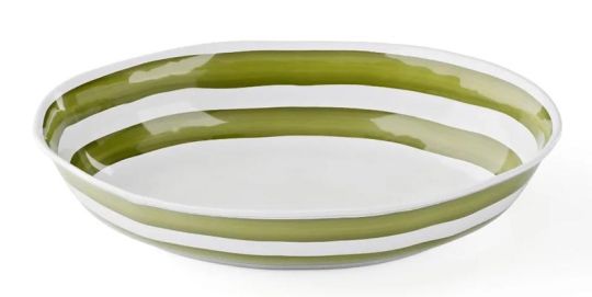 Guzzini Reisschüssel oval 32,5 cm Riviera Avocado green 