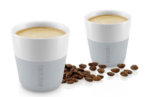 Eva Trio Espresso-Becher 2 Stk. 80 ml marble grey 