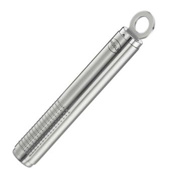 Rösle Rundgriff Muskatreibe 18 cm Inkl. Schutzcover und Silikonbürste 
