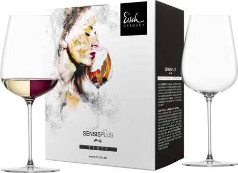 Eisch Essenca Sensis plus 2er Set Allroundgläser 543/3 fruchtig & aromatisch im GK 