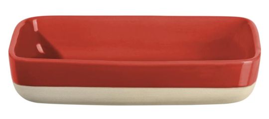 ASA Selection Auflaufform Rechteckig, Rot Grande, L. 210mm, B. 140mm, H. 43mm 