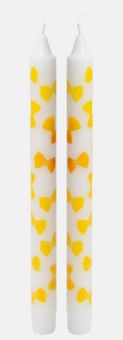 Doiy 2er-Set Stabkerzen Dolce Vita Farfalle 