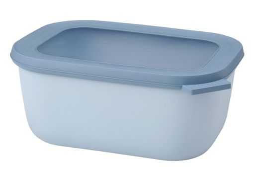 Mepal Multischüssel Cirqula Rechteckig 1500 ml Nordic Blue 