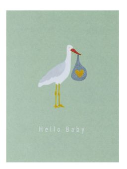 Räder Minikarte Hello Baby 