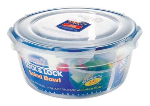 Lock & Lock Frischhaltebox Schüssel rund 3,4 L 