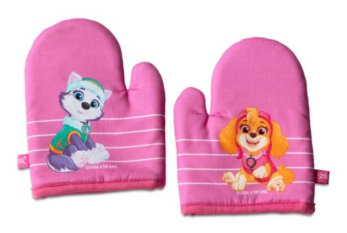 Städter 2er Set Backofenhandschuhe Mädchen 17x13 cm Pink Paw Patrol 