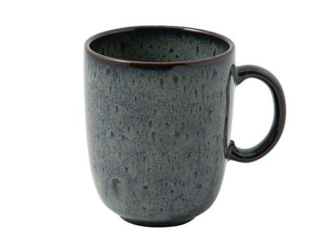 Villeroy & Boch Lave Gris Becher mit Henkel 12,5x9x10,5 cm 