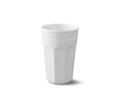 KPM Berlin Kurland Becher Latte Macchiato weiß 