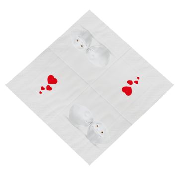 Fiftyeight Products Servietten Lunch 33x33 cm Das süße Leben 