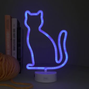 Legami LED-Lampe It's a sign Kitty Neon effect 