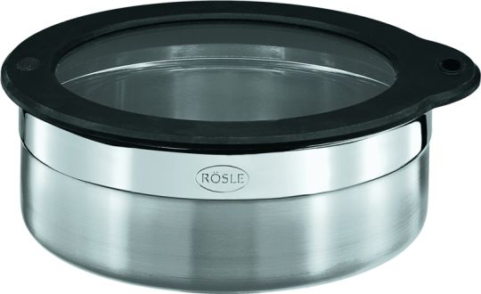 Rösle Dose mit Frischhaltedeckel Ø 16 cm H 6 cm 