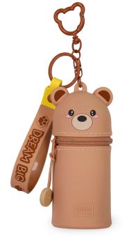 Legami Münztasche mit Schlüsselanhänger Mini Kawaii Teddy Bear 