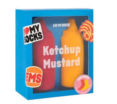 Doiy Socken 2-er Set EMS Ketchup&Mustard 