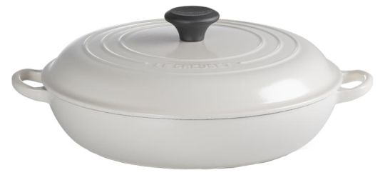 Le Creuset Gourmet-Profitopf Tradition 30 mit Phenolknopf Creme 