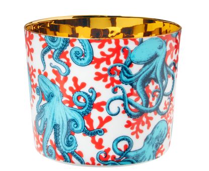 Sieger by Fürstenberg Champagnerbecher 1785 6112/4 Sip Of Gold The Octopuses 